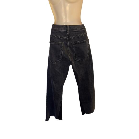 ASKK NY Black Raw‑Hem High‑Rise Flare Jeans Size 29 – EUC Designer Denim - Picture 4 of 5